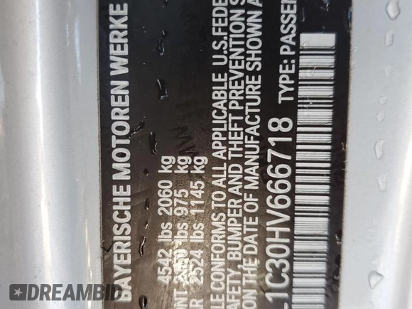 2017 BMW M2 z VIN WBA2L1C30HV666718, wystawiony jako Copart lot #42501305 z przebiegiem Nie podano mil oraz Nie do naprawy • Non repairable. Historia ofert i sprzedaży dostępna na DreamBid. Obrazek 12.