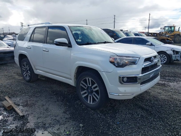 2019 Toyota 4Runner SR5 with VIN JTEBU5JR3K5718246, listed as a IAAI auction lot 41637531 with 130,095 mi miles. Bid and sale history available at carsss.com. Image 1.