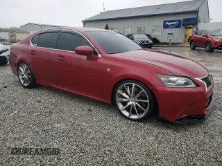 2014 Lexus GS 350 with VIN JTHBE1BL0E5030633, listed as a Copart auction lot 51604135 with 100,746 mi miles and Salvage Title. Bid and sale history available at carsss.com. Image 4.