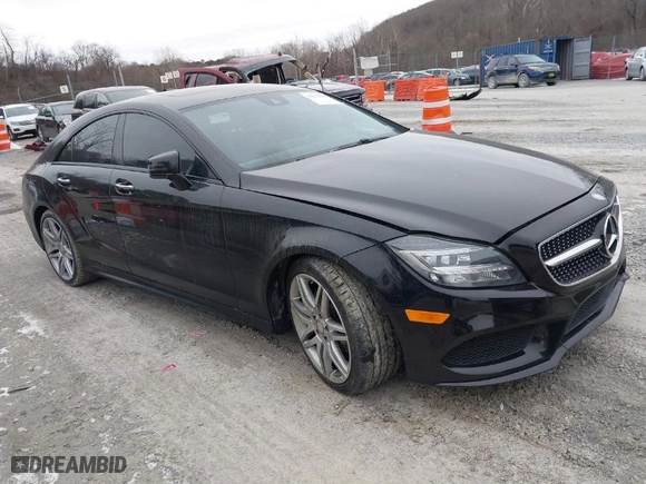 2016 Mercedes-Benz CLS with VIN WDDLJ6FB6GA186496, listed as a IAAI auction lot 41373905 with 1 mi miles. Bid and sale history available at carsss.com. Image 1.
