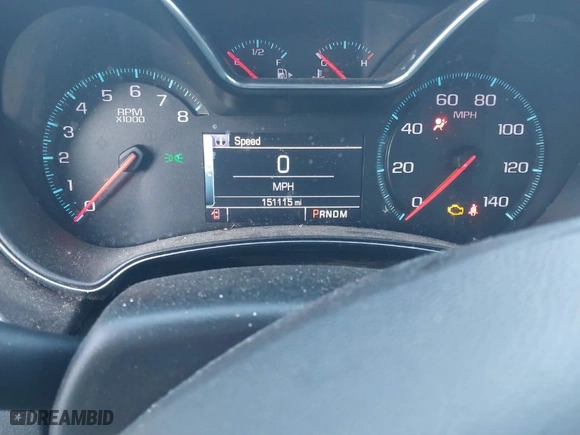 2014 Chevrolet Impala LT with VIN 1G1115SL1EU166168, listed as a IAAI auction lot 41223002 with 151,115 mi miles. Bid and sale history available at carsss.com. Image 7.