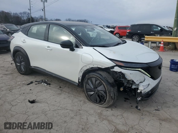 2023 Nissan ARIYA Platinum+ z VIN JN1DF0CD0PM702078, wystawiony jako Copart lot #85010444 z przebiegiem 8 807 mil mil oraz Szkoda całkowita • Salvage title. Historia ofert i sprzedaży dostępna na DreamBid. Obrazek 4.