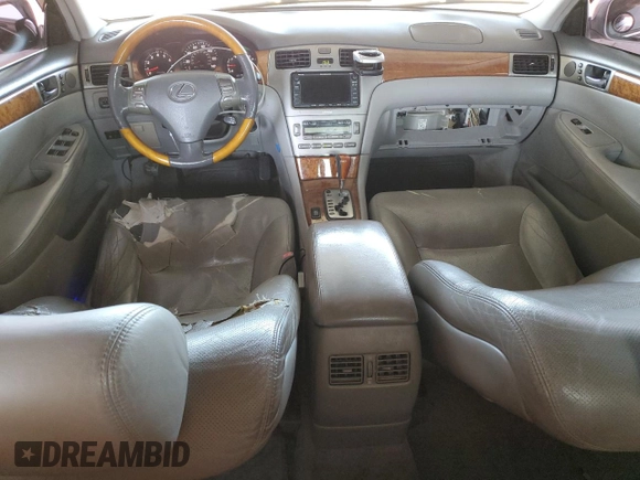 2005 Lexus ES 350 with VIN JTHBA30G755089952, listed as a Copart auction lot 55904995 with 205,187 mi miles and Clean Title. Bid and sale history available at DreamBid. Image 8.