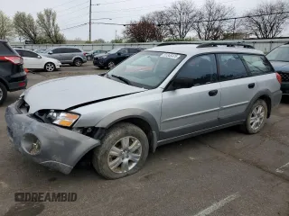 2005 Subaru Legacy Outback with VIN 4S4BP61C257343953, listed as a Copart auction lot 51345475 with 210,084 mi miles and Salvage title. Bid and sale history available at DreamBid. Image 1.