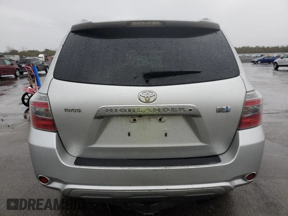2008 Toyota Highlander Hybrid with VIN JTEEW41AX82010145, listed as a Copart auction lot 50138705 with 238,226 mi miles and Clean Title. Bid and sale history available at carsss.com. Image 6.