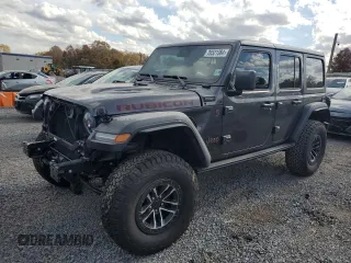 2024 Jeep Wrangler Rubicon X with VIN 1C4RJXFG2RW153197, listed as a Copart auction lot 76521384 with 3,897 mi miles and Salvage title. Bid and sale history available at DreamBid. Image 1.
