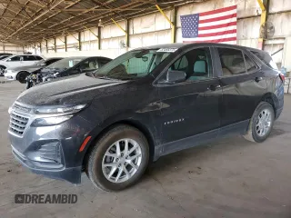 2022 Chevrolet Equinox LS z VIN 3GNAXHEV5NS156870, wystawiony jako Copart lot #52488375 z przebiegiem 41 665 mil mil oraz Szkoda całkowita • Salvage title. Historia ofert i sprzedaży dostępna na DreamBid. Obrazek 1.