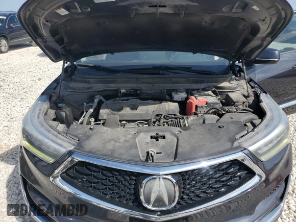 2019 Acura RDX w/Technology Pkg with VIN 5J8TC1H56KL010321, listed as a Copart auction lot 46995715 with 128,088 mi miles and Salvage Title. Bid and sale history available at carsss.com. Image 12.
