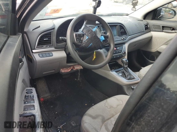 2017 Hyundai Elantra Limited with VIN 5NPD84LF4HH030635, listed as a Copart auction lot 54100925 with Not Provided miles and Clean Title. Bid and sale history available at DreamBid. Image 8.