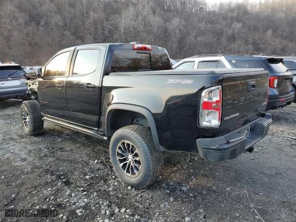 2022 Chevrolet Colorado 4WD ZR2 with VIN 1GCGTEEN5N1111166, listed as a Copart auction lot 48024305 with 60,564 mi miles and Non Repairable. Bid and sale history available at carsss.com. Image 2.