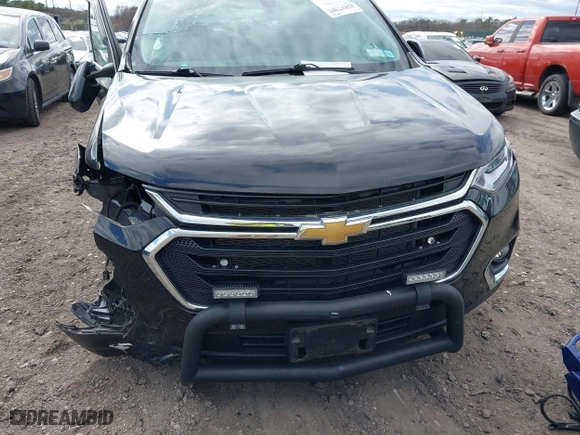 2021 Chevrolet Traverse LS with VIN 1GNEVFKW9MJ191243, listed as a IAAI auction lot 42037385 with 16,287 mi miles. Bid and sale history available at carsss.com. Image 12.