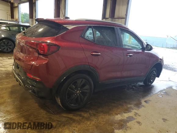 2025 Buick Encore GX Sport Touring with VIN KL4AMESL1SB053935, listed as a Copart auction lot 63079715 with 3,547 mi miles and Salvage title. Bid and sale history available at DreamBid. Image 3.