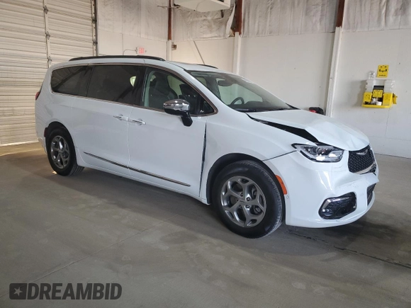 2023 Chrysler Pacifica Limited with VIN 2C4RC3GG0PR576447, listed as a Copart auction lot 48668655 with Not provided miles and Salvage title. Bid and sale history available at DreamBid. Image 4.