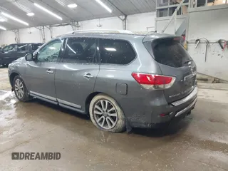 2015 Nissan Pathfinder SL with VIN 5N1AR2MM3FC642198, listed as a IAAI auction lot 42462300 with 191,328 mi miles and . Bid and sale history available at DreamBid. Image 3.