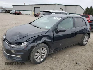 2021 Volkswagen Golf TSI z VIN 3VWG57AU8MM007840, wystawiony jako Copart lot #50802145 z przebiegiem 65 597 mil mil oraz Szkoda całkowita • Salvage title. Historia ofert i sprzedaży dostępna na DreamBid. Obrazek 1.