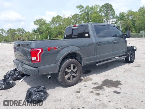2016 Ford F-150 XLT with VIN 1FTFW1EG5GKF90926, listed as a IAAI auction lot 41868359 with Not provided miles and . Bid and sale history available at DreamBid. Image 4.