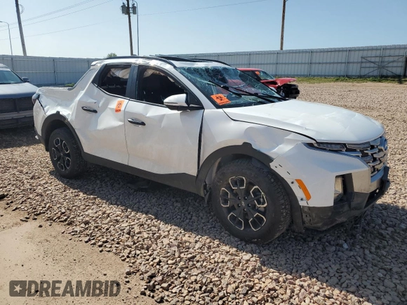 2023 Hyundai Santa Cruz SEL with VIN 5NTJCDAE8PH072897, listed as a Copart auction lot 61424505 with Not provided miles and Salvage title. Bid and sale history available at DreamBid. Image 4.