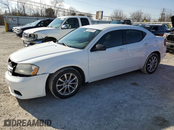 2014 Dodge Avenger SE z VIN 1C3CDZAG5EN116598, wystawiony jako Copart lot #44630515 z przebiegiem 235 251 mil mil oraz Szkoda całkowita • Salvage title. Historia ofert i sprzedaży dostępna na DreamBid. Obrazek 1.