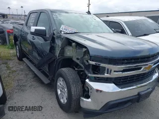 2020 Chevrolet Silverado 1500 LT with VIN 3GCPWCEK0LG313736, listed as a IAAI auction lot 41895111 with 36,636 mi miles. Bid and sale history available at carsss.com. Image 1.