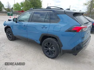 2024 Toyota RAV4 Hybrid XSE with VIN 4T3E6RFV4RU163271, listed as a IAAI auction lot 42237047 with 9,988 mi miles and . Bid and sale history available at DreamBid. Image 3.