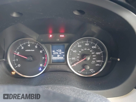 2016 Subaru Impreza Special Sports Premium with VIN JF1GPAP68G9281633, listed as a IAAI auction lot 41315086 with 100,616 mi miles and . Bid and sale history available at DreamBid. Image 7.