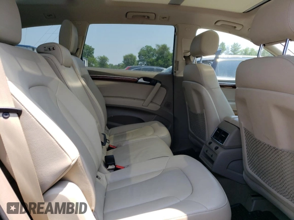 2015 Audi Q7 Premium Plus with VIN WA1LGAFE1FD004894, listed as a Copart auction lot 60435305 with 106,553 mi miles and Salvage title. Bid and sale history available at DreamBid. Image 11.