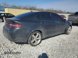 2014 Dodge Dart GT with VIN 1C3CDFEB5ED794755, listed as a Copart auction lot 48136875 with 131,375 mi miles and Salvage Title. Bid and sale history available at carsss.com. Image 3.