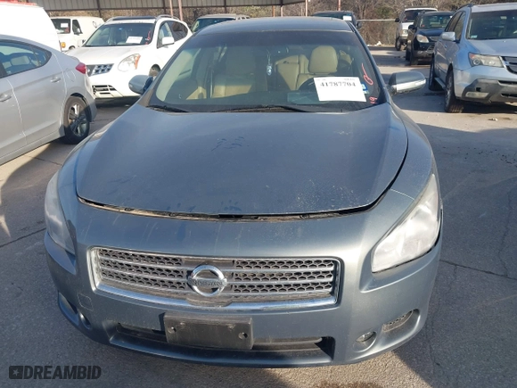 2010 Nissan Maxima 3.5 SV w/Premium Pkg with VIN 1N4AA5AP1AC853247, listed as a IAAI auction lot 41787704 with 90,537 mi miles. Bid and sale history available at carsss.com. Image 6.