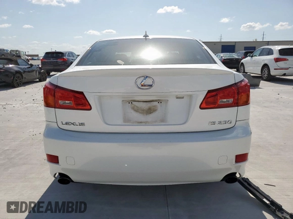 2008 Lexus IS 250 z VIN JTHBK262785078781, wystawiony jako Copart lot #61657045 z przebiegiem 114 884 mil mil oraz Szkoda całkowita • Salvage title. Historia ofert i sprzedaży dostępna na DreamBid. Obrazek 6.