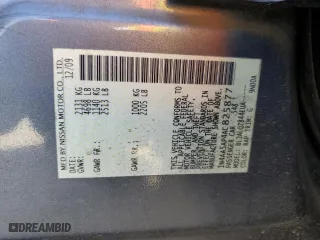 2010 Nissan Maxima 3.5 SV w/Premium Pkg with VIN 1N4AA5AP4AC825877, listed as a Copart auction lot 48372305 with 0 mi miles and Salvage Title. Bid and sale history available at carsss.com. Image 12.