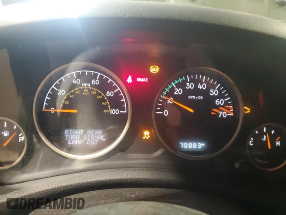 2016 Jeep Wrangler Sahara с VIN 1C4AJWBG5GL221617, выставлен на аукционе Copart как лот 48805755 с пробегом 70 883 миль миль и Списание • Salvage title. История ставок и продаж доступна на DreamBid. Изображение 9.
