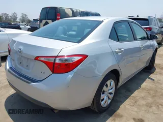2016 Toyota Corolla L with VIN 2T1BURHE0GC684775, listed as a IAAI auction lot 42720936 with 136,872 mi miles and . Bid and sale history available at DreamBid. Image 4.