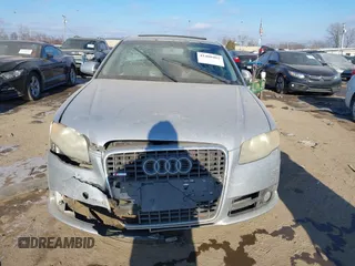 2008 Audi A4 2.0T with VIN WAUDF78E78A050728, listed as a IAAI auction lot 41400492 with 161,717 mi miles. Bid and sale history available at carsss.com. Image 6.
