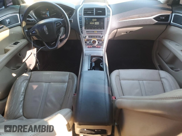2017 Lincoln MKZ Hybrid Select with VIN 3LN6L5LU8HR662221, listed as a Copart auction lot 83073734 with 121,001 mi miles and Salvage Title. Bid and sale history available at DreamBid. Image 8.