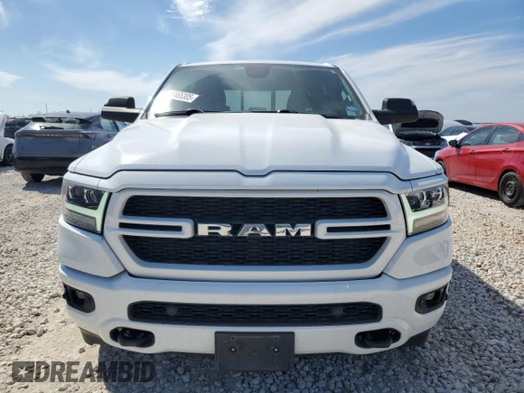 2020 Ram 1500 Big Horn with VIN 1C6SRFFM4LN204150, listed as a Copart auction lot 46865305 with 81,005 mi miles and Salvage Title. Bid and sale history available at carsss.com. Image 5.