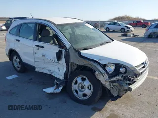 2011 Honda CR-V LX with VIN 5J6RE4H37BL075367, listed as a IAAI auction lot 41797996 with 258,318 mi miles. Bid and sale history available at carsss.com. Image 1.