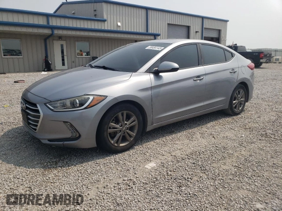 2017 Hyundai Elantra SE with VIN 5NPD84LF6HH156768, listed as a Copart auction lot 59484145 with 152,734 mi miles and Salvage title. Bid and sale history available at DreamBid. Image 1.