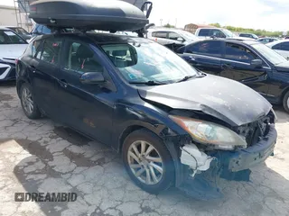 2012 Mazda 3 i Grand Touring with VIN JM1BL1M73C1550997, listed as a IAAI auction lot 40772932 with 154,694 mi miles and . Bid and sale history available at carsss.com. Image 1.