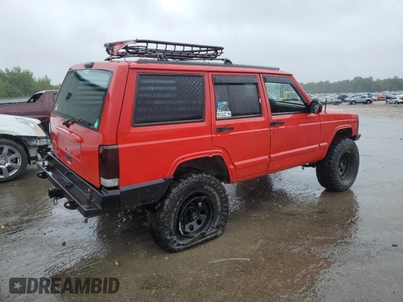 1997 Jeep Cherokee Country with VIN 1J4FJ78SXVL519546, listed as a Copart auction lot 73393874 with 193,127 mi miles and Salvage Title. Bid and sale history available at carsss.com. Image 3.