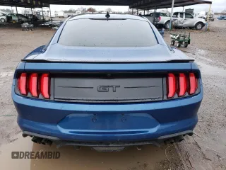 2022 Ford Mustang GT with VIN 1FA6P8CF7N5106126, listed as a Copart auction lot 72684342 with 16,867 mi miles. Bid and sale history available at carsss.com. Image 6.