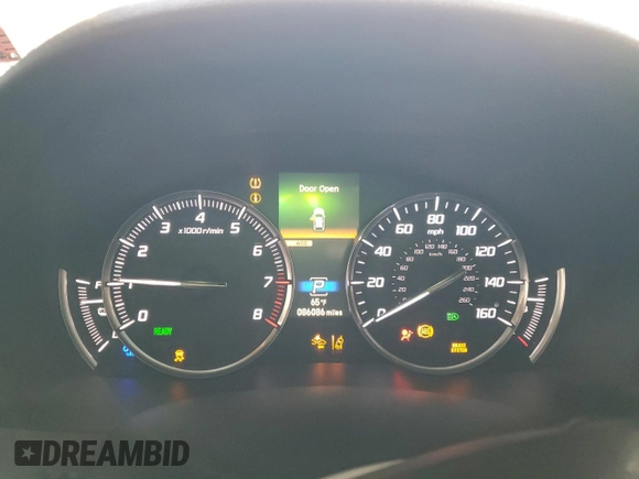 2017 Acura MDX Sport Hybrid w/Advance Pkg with VIN 5FRYD7H7XHB000634, listed as a Copart auction lot 68589073 with 86,086 mi miles. Bid and sale history available at carsss.com. Image 9.