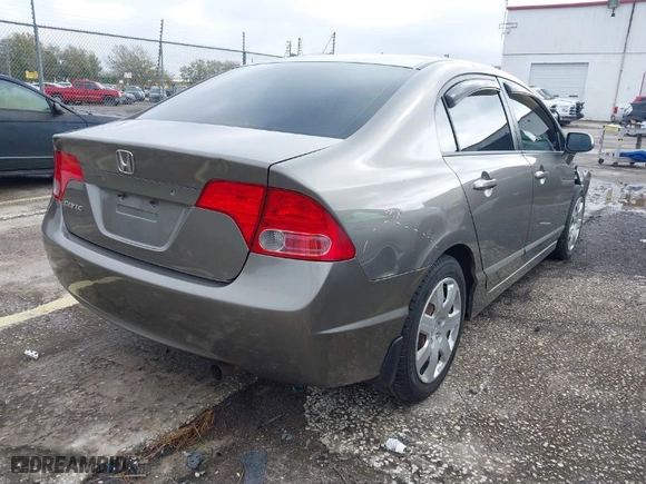 2008 Honda Civic Sdn LX with VIN 1HGFA16528L090232, listed as a IAAI auction lot 41652232 with 148,244 mi miles. Bid and sale history available at carsss.com. Image 4.