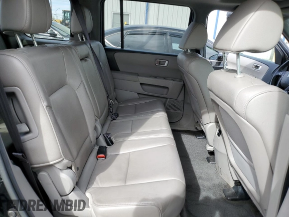 2013 Honda Pilot EX-L with VIN 5FNYF3H5XDB008066, listed as a Copart auction lot 50574625 with 100,422 mi miles and Salvage Title. Bid and sale history available at DreamBid. Image 11.