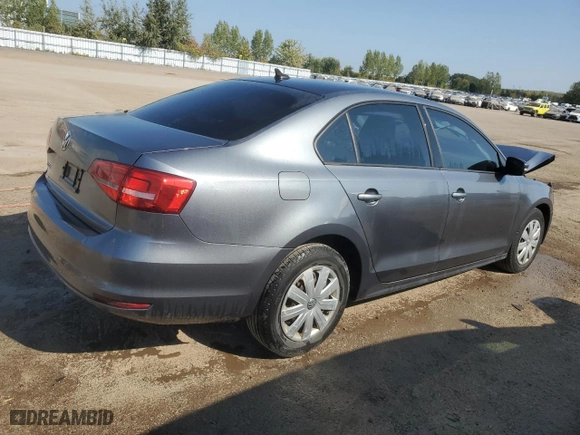 2015 Volkswagen Jetta Sedan 2.0L S with VIN 3VW2K7AJ1FM212475, listed as a Copart auction lot 68990484 with 155,697 mi miles and Salvage Title. Bid and sale history available at carsss.com. Image 3.