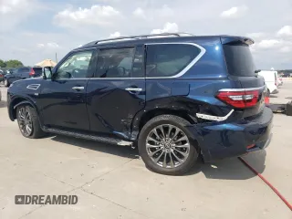 2021 Nissan Armada Platinum with VIN JN8AY2DA2M9372926, listed as a Copart auction lot 64429404 with 65,296 mi miles and Clean Title. Bid and sale history available at carsss.com. Image 2.