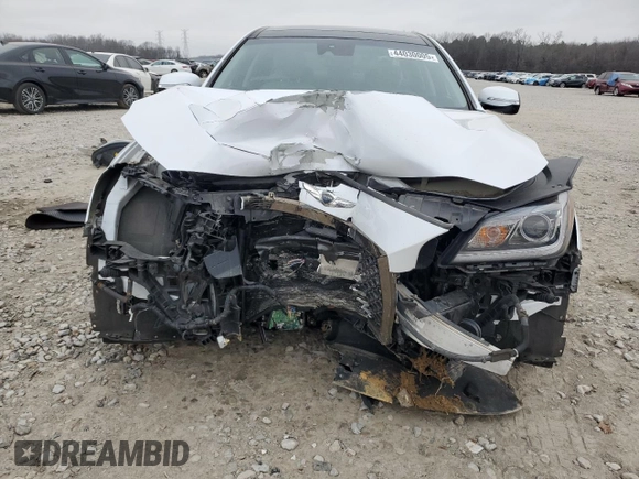 2019 Genesis G80 3.8L z VIN KMHGN4JE4KU290817, wystawiony jako Copart lot #44030005 z przebiegiem 61 008 mil mil oraz Szkoda całkowita • Salvage title. Historia ofert i sprzedaży dostępna na DreamBid. Obrazek 5.