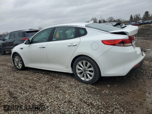 2016 Kia Optima LX with VIN 5XXGT4L3XGG009395, listed as a Copart auction lot 52696615 with 115,780 mi miles and Salvage title. Bid and sale history available at DreamBid. Image 2.