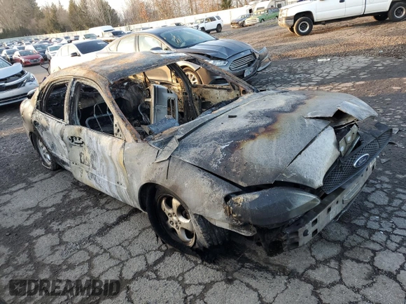 2005 Ford Taurus SE with VIN 1FAFP53285A239707, listed as a Copart auction lot 49925175 with 0 mi miles and Salvage Title. Bid and sale history available at carsss.com. Image 4.