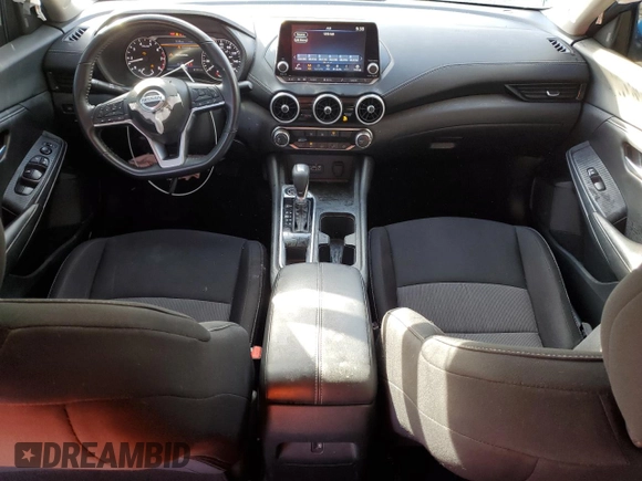 2022 Nissan Sentra SV with VIN 3N1AB8CVXNY272950, listed as a Copart auction lot 42113565 with 62,541 mi miles and Salvage Title. Bid and sale history available at carsss.com. Image 8.