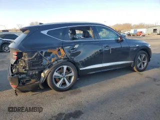 2023 Genesis GV80 with VIN KMUHBDSB6PU106875, listed as a Copart auction lot 43362265 with 38,739 mi miles and Salvage title. Bid and sale history available at DreamBid. Image 3.